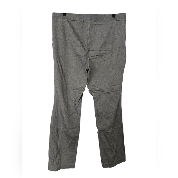 Rafaella Gray Stretch Slack Pants Size 16 - Picture 4 of 4